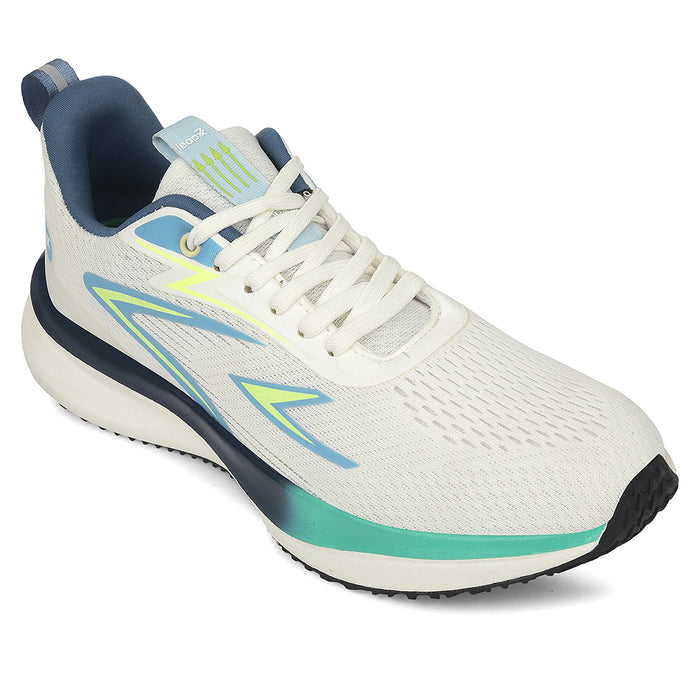 Leap7X White Sports Lacing Running Shoes For Men Belarus 1 By Liberty
