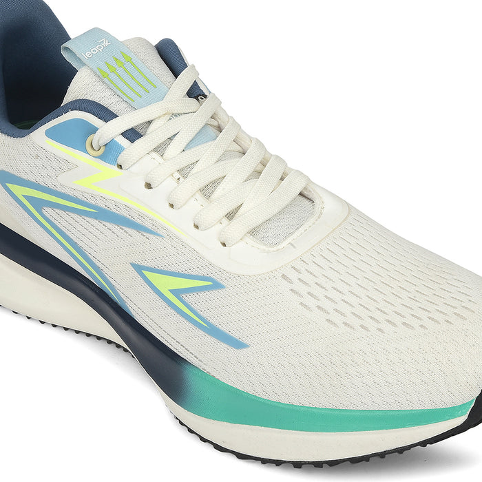 Leap7X White Sports Lacing Running Shoes For Men Belarus 1 By Liberty