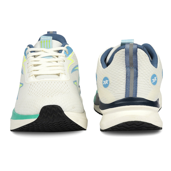 Leap7X White Sports Lacing Running Shoes For Men Belarus 1 By Liberty