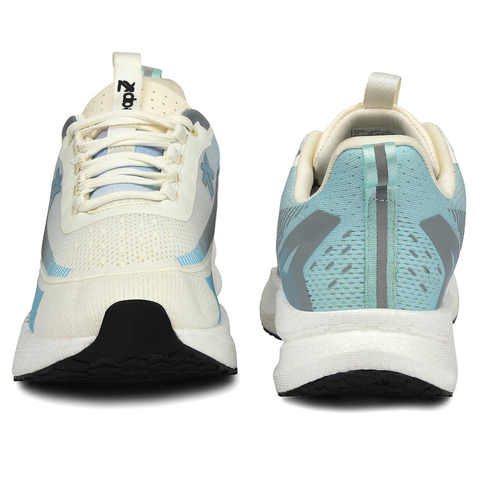 Leap7X White Sports Lacing Running Shoes For Men Exctor 1 By Liberty