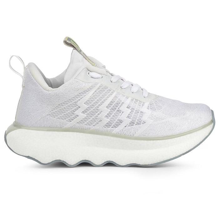 Leap7X White Sports Lacing Running Shoes For Men Ghd 102 By Liberty
