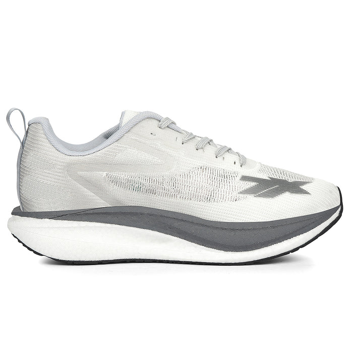 Leap7X White Sports Lacing Running Shoes For Men Xlm 02 By Liberty