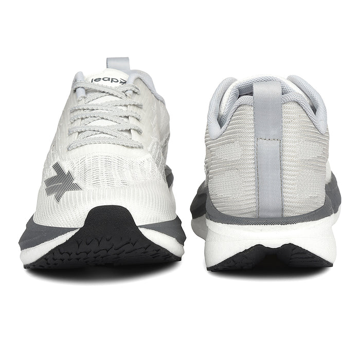 Leap7X White Sports Lacing Running Shoes For Men Xlm 02 By Liberty