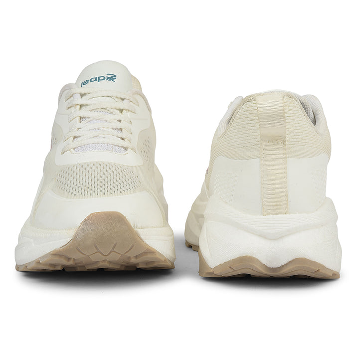 Leap7X White Sports Lacing Running Shoes For Men Xlm 04 By Liberty