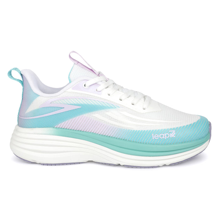 Leap7X ZLP-XL-92 Sea Green Women Sports Lacing Running Shoes for Women by Liberty