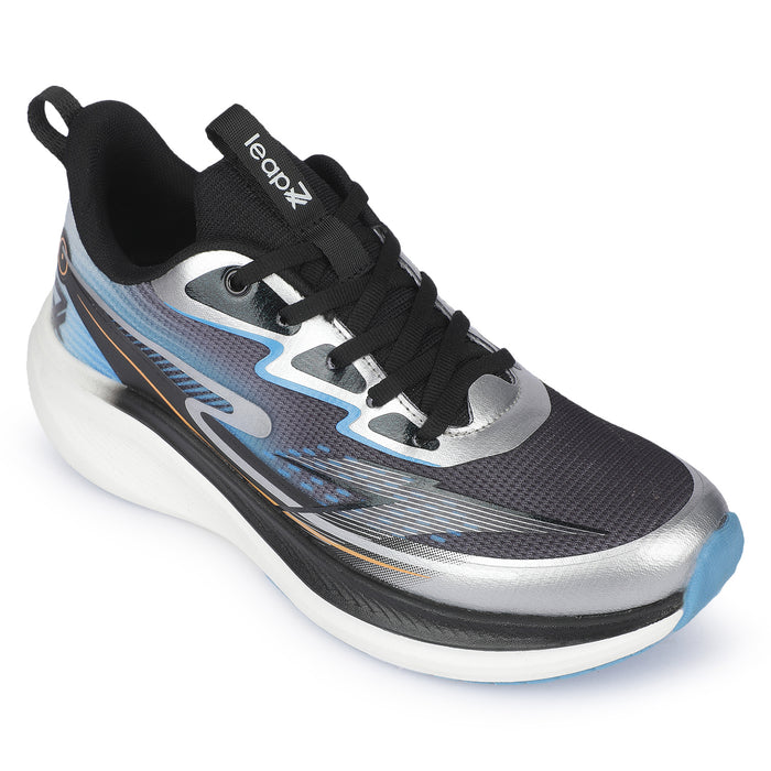 Leap7X ZLP-XM-52 Blue Men Sports Lacing Running Shoes for Men by Liberty
