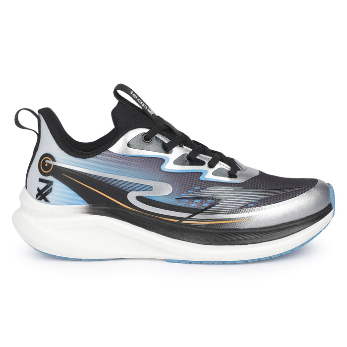 Leap7X ZLP-XM-52 Blue Men Sports Lacing Running Shoes for Men by Liberty