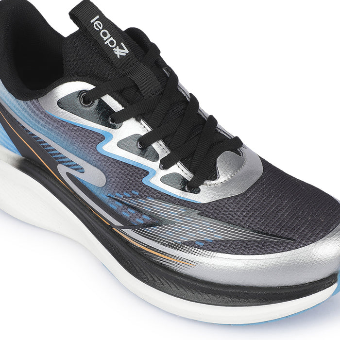 Leap7X ZLP-XM-52 Blue Men Sports Lacing Running Shoes for Men by Liberty