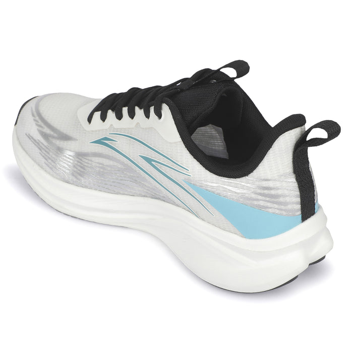 Leap7X ZLP-XM-53 Off White Men Sports Lacing Running Shoes for Men by Liberty