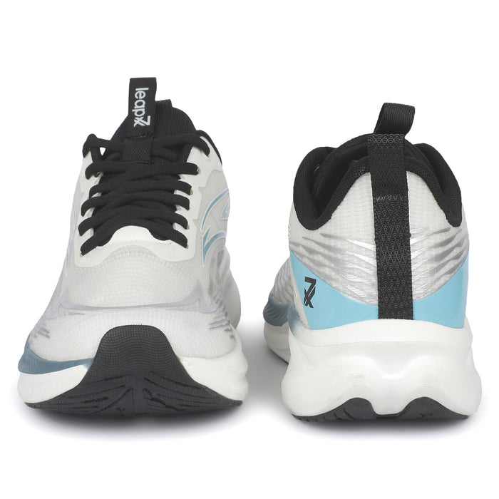 Leap7X ZLP-XM-53 Off White Men Sports Lacing Running Shoes for Men by Liberty