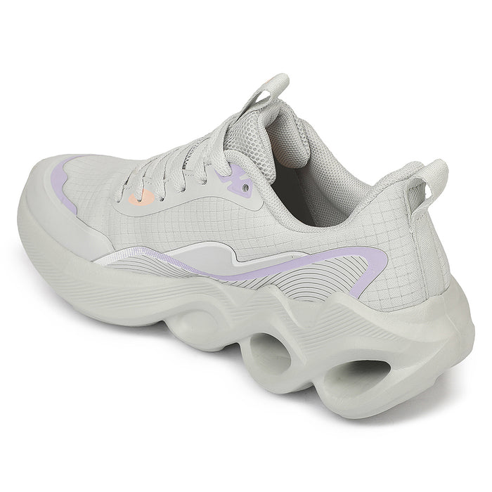 Buy Leap7X Zq Dwl 02 Airflow Outsoles Grey Sports Walking Shoes For Women