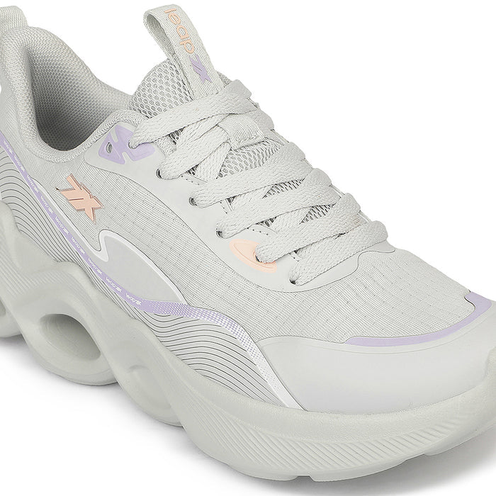 Buy Leap7X Zq Dwl 02 Airflow Outsoles Grey Sports Walking Shoes For Women