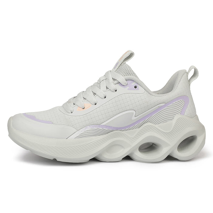 Buy Leap7X Zq Dwl 02 Airflow Outsoles Grey Sports Walking Shoes For Women