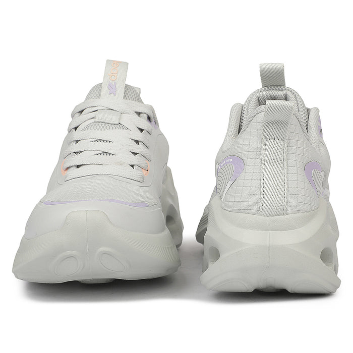 Buy Leap7X Zq Dwl 02 Airflow Outsoles Grey Sports Walking Shoes For Women