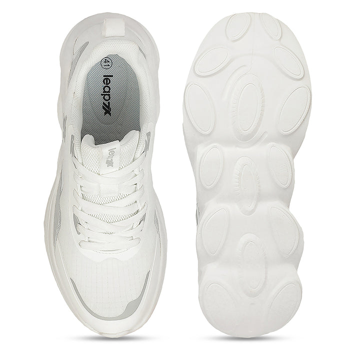 Buy Leap7X Zq Dwm 01 Airflow Outsoles White Sports Walking Shoes For Men