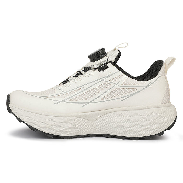 Leap7X ZQ-WFL-04 Off White Twist & Go Sports Non Lacing Walking Shoes for Women By Liberty