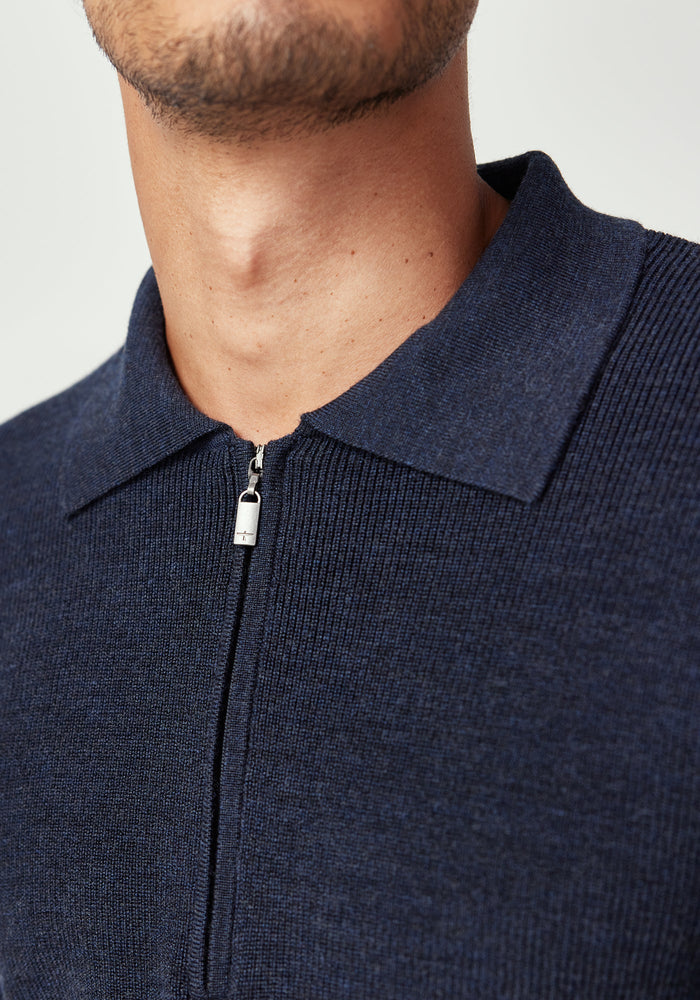 Lee Half Zip - Dark Navy