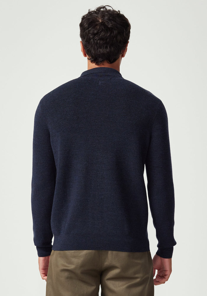 Lee Half Zip - Dark Navy