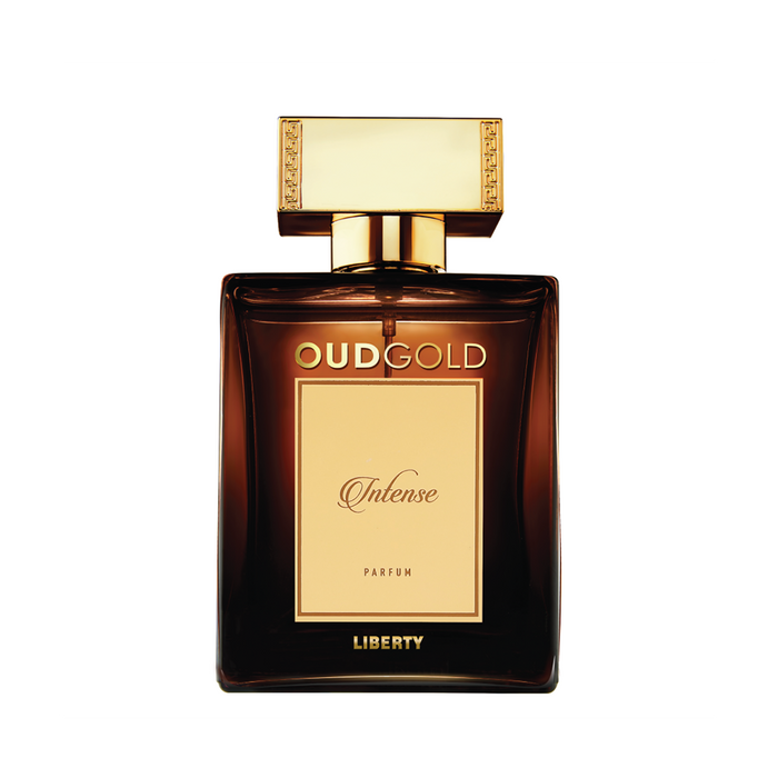 Liberty Luxury OudGold Intense New Edition Parfum for Men and Women (100ml/3.4Oz), Crafted in France, Woody Notes, Long Lasting - upto 3 days.