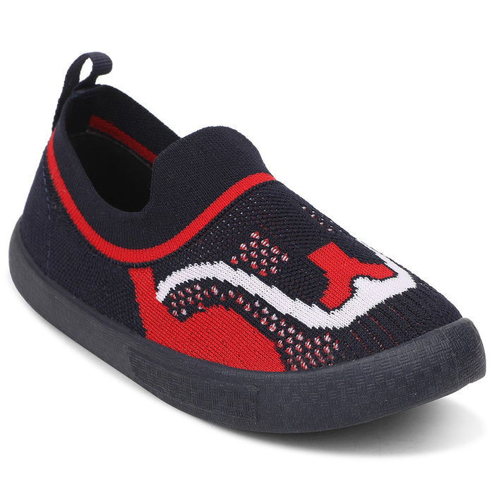 Lucy Luke Black Casual Non Lacing Shoes For Kids 8152 1 By Liberty