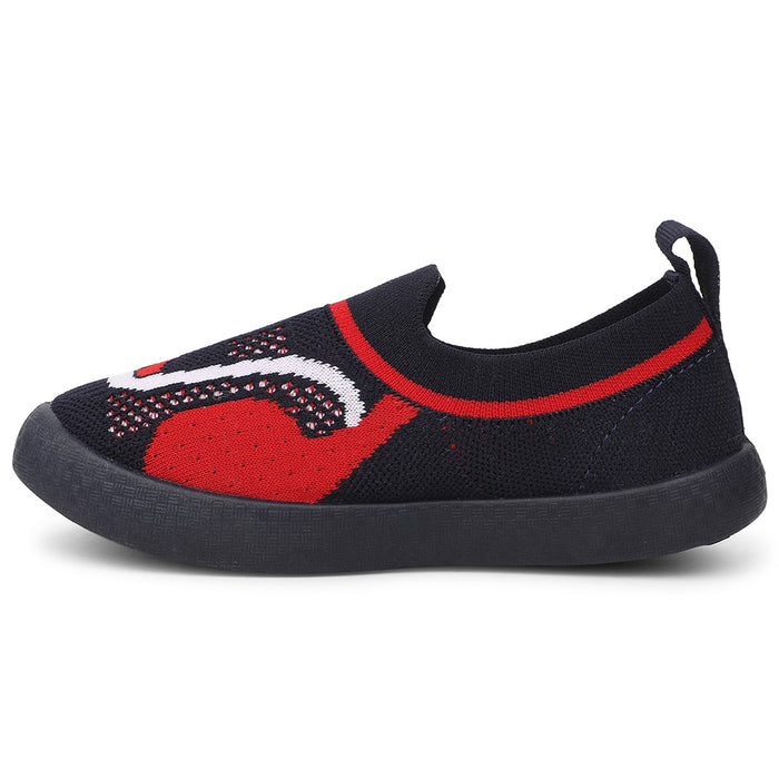 Lucy Luke Black Casual Non Lacing Shoes For Kids 8152 1 By Liberty