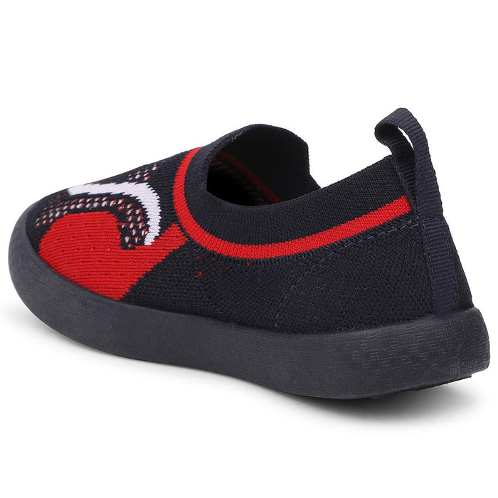 Lucy Luke Black Casual Non Lacing Shoes For Kids 8152 1 By Liberty