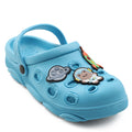 Lucy & Luke Blue Slingback Clogs For Kids LPMXT-K834 By Liberty