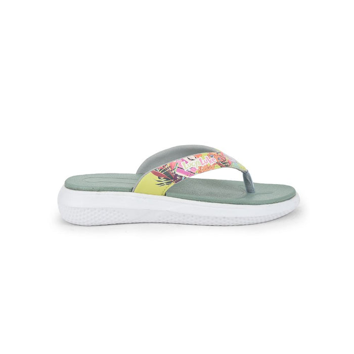 Lucy & Luke (Green) Casual Flip-Flop For Kids HIPPO-3T By Liberty