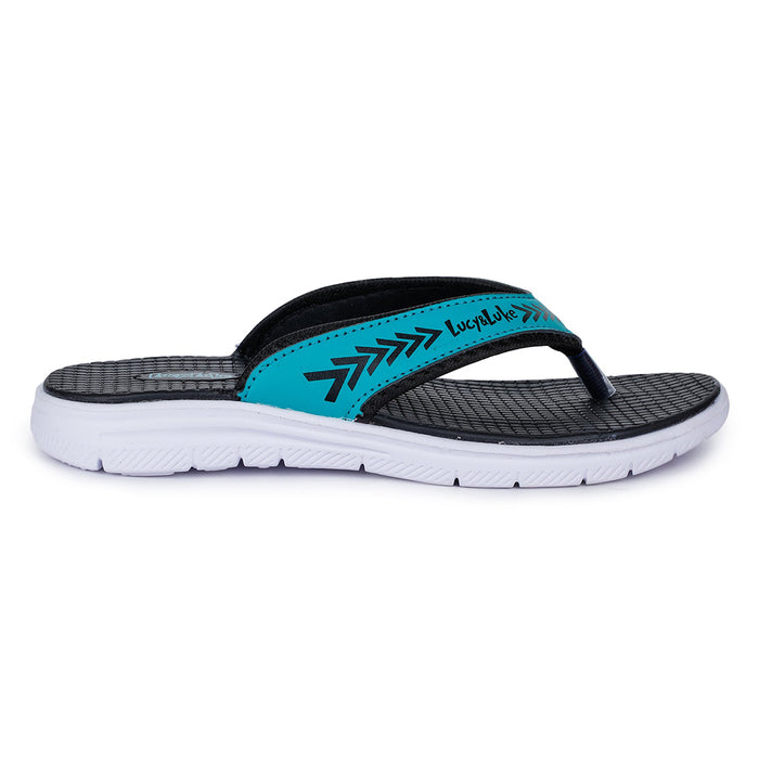 Lucy & Luke (Green) Casual Flip-Flop & Slippers For Kids Oppo-3T By Liberty