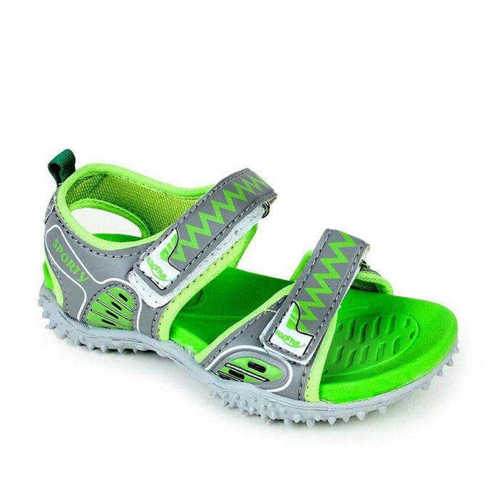 Lucy & Luke Green Casual Sandal For Kids ASPIRE By Liberty