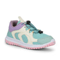 Lucy & Luke (Green) Sports Lacing Shoes For Kids JAMIE-127E By Liberty