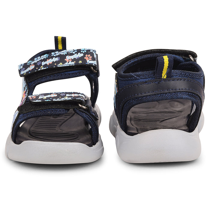 Lucy&Luke Navy Blue Casual Sandal For Kids FLYNN-90 By Liberty
