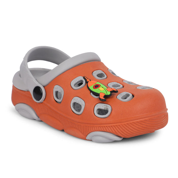 Lucy & Luke By Liberty LPMXT-823 Kids Orange Clogs