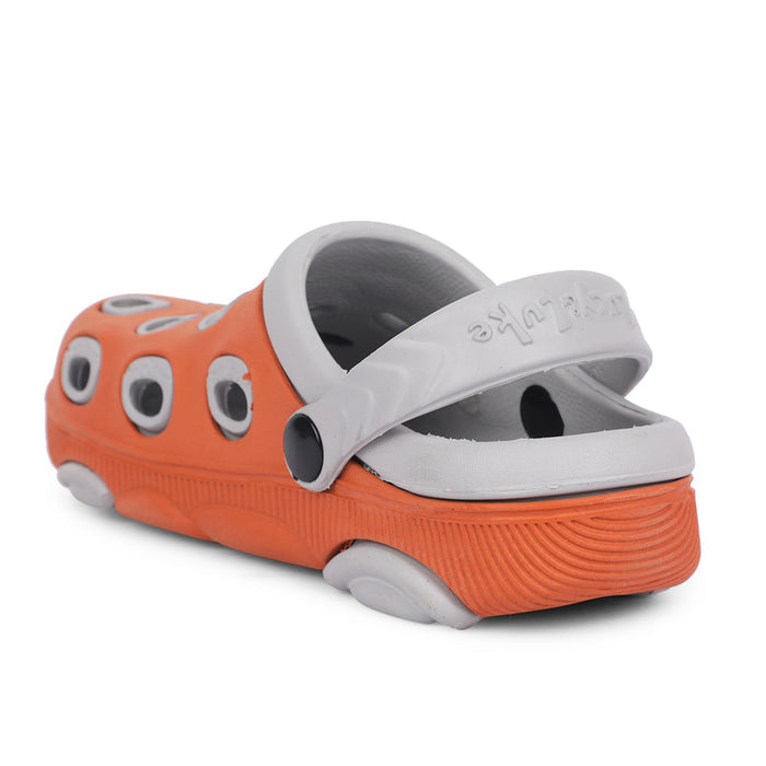 Lucy & Luke By Liberty LPMXT-823 Kids Orange Clogs