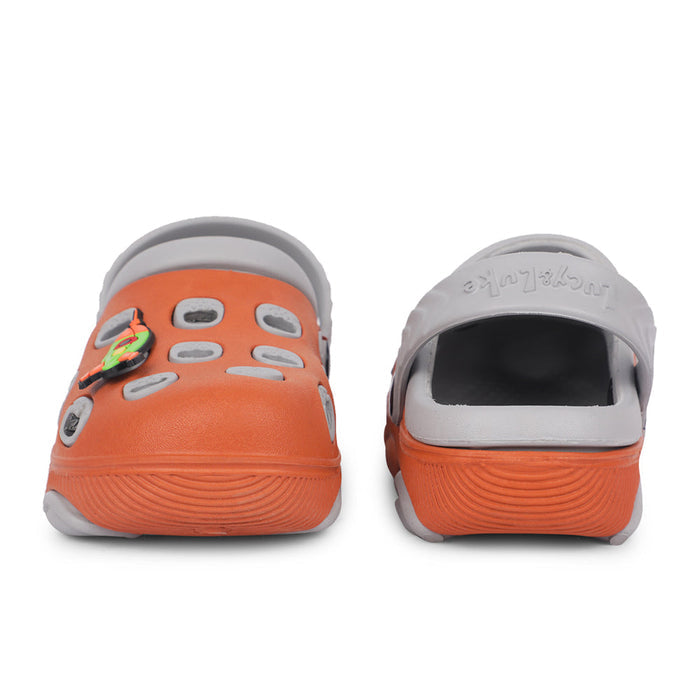 Lucy & Luke By Liberty LPMXT-823 Kids Orange Clogs