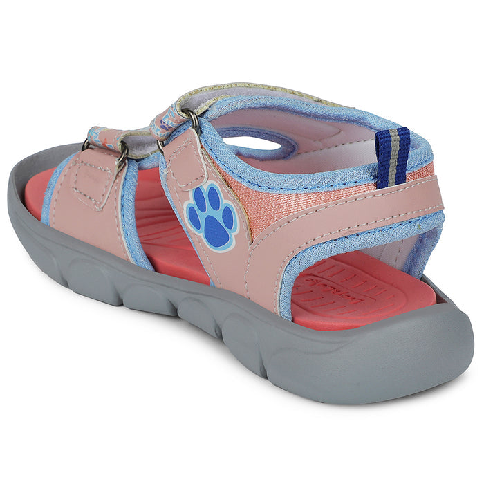 Lucy&Luke Peach Casual Sandal For Kids FLYNN-90 By Liberty