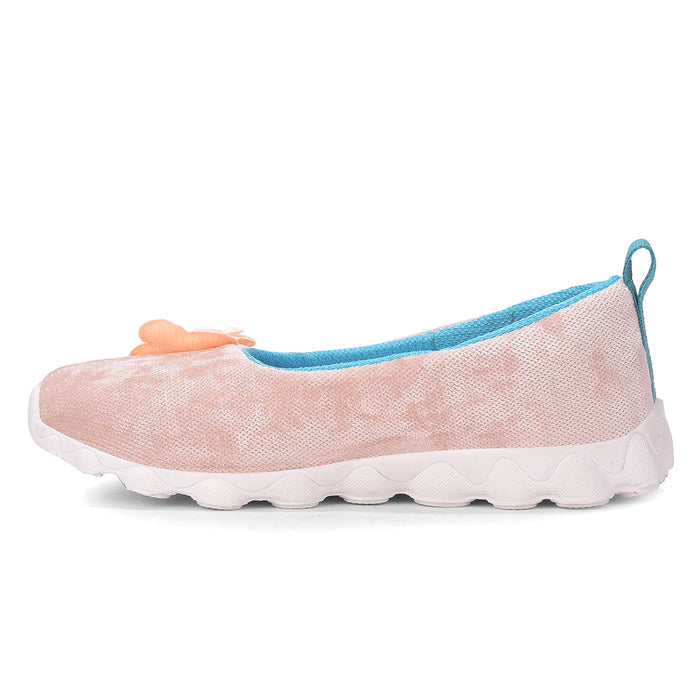 Lucy Luke Playngo E Beige Casual Non Lacing Walking Shoes For Kids By Liberty