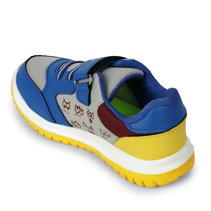 Lucy Luke Royal Blue Sports Non Lacing Walking Shoes For Kids Jamie K5E By Liberty