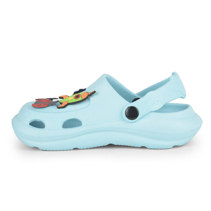 Lucy & Luke By Liberty ALEX Kids Sky Blue Clogs