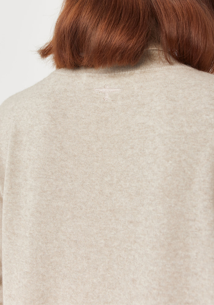 Mae Turtle Neck - Pumice
