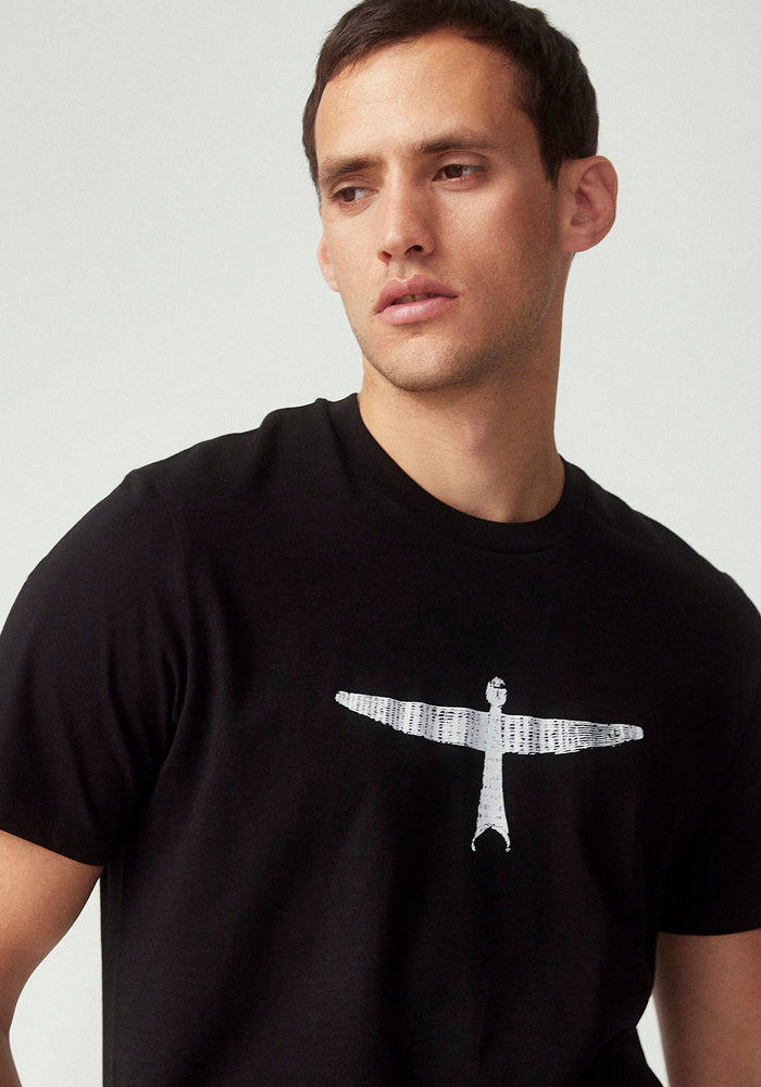 Mens Project U Tee - Black/White