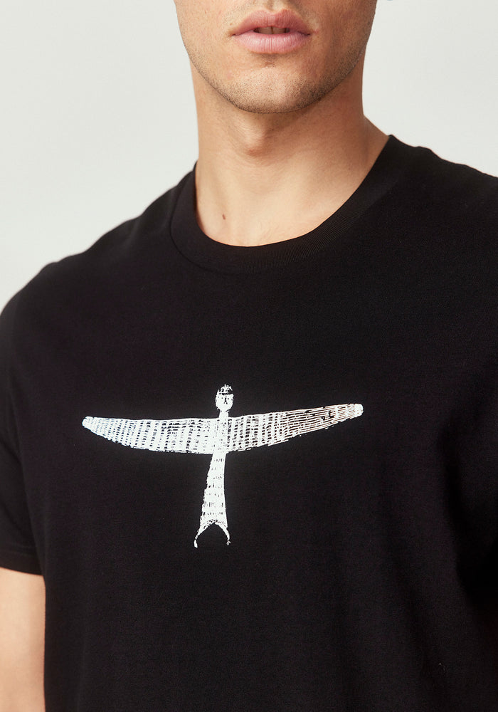 Mens Project U Tee - Black/White