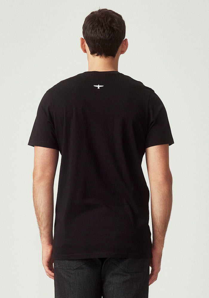 Mens Project U Tee - Black/White