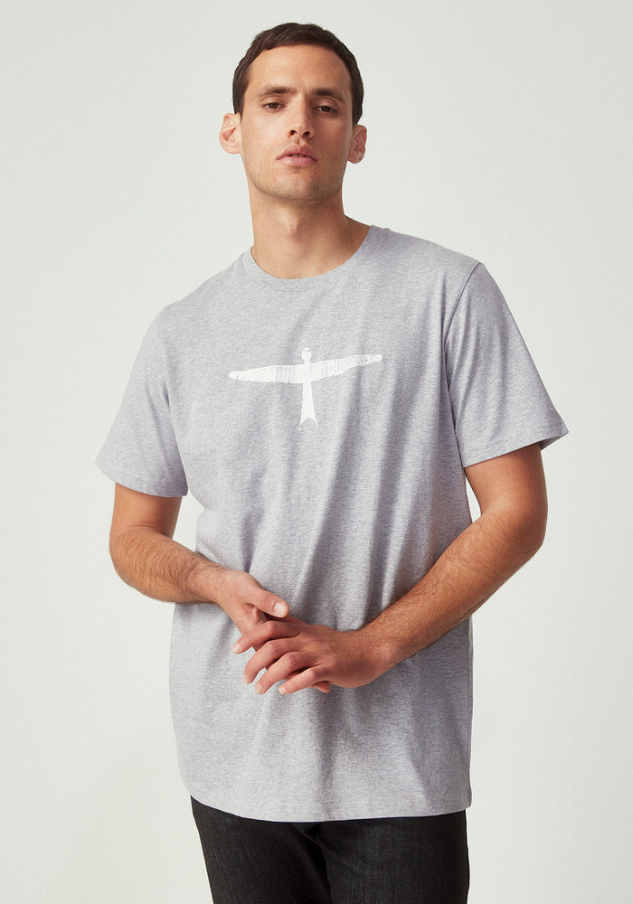 Mens Project U Tee - Grey/White