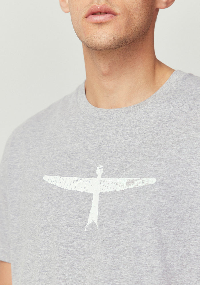 Mens Project U Tee - Grey/White