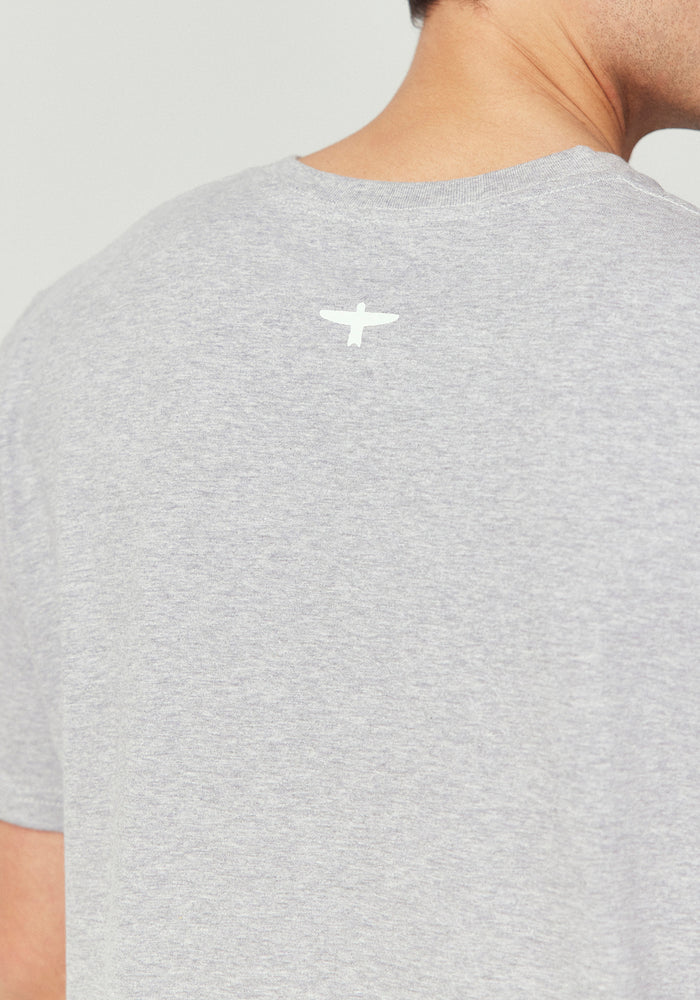 Mens Project U Tee - Grey/White