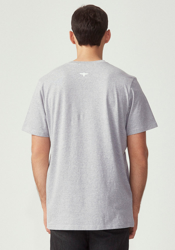 Mens Project U Tee - Grey/White