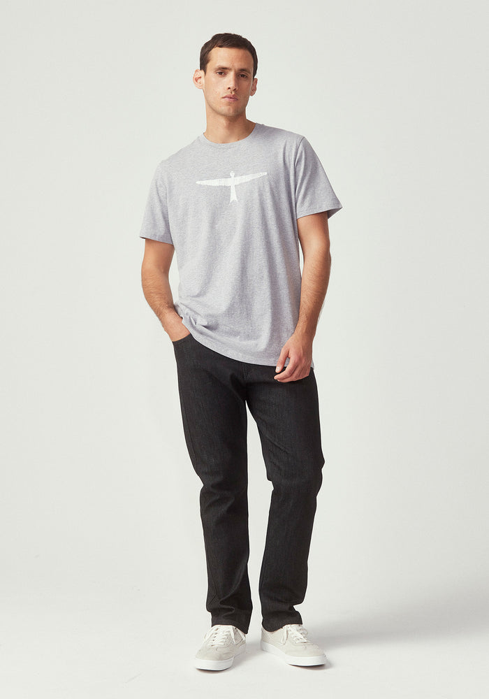 Mens Project U Tee - Grey/White