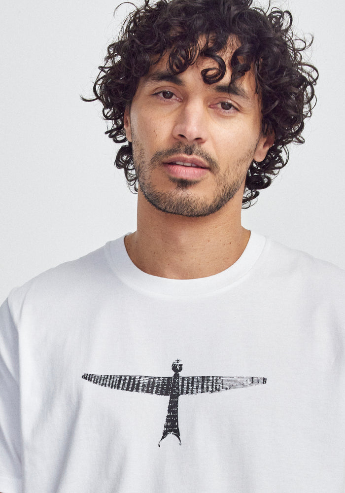 Mens Project U Tee - White/Black