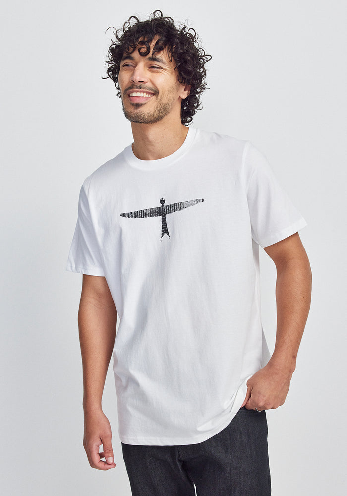 Mens Project U Tee - White/Black